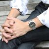 No. 5 Japan waterproof Automatic Mechanical Sports Black